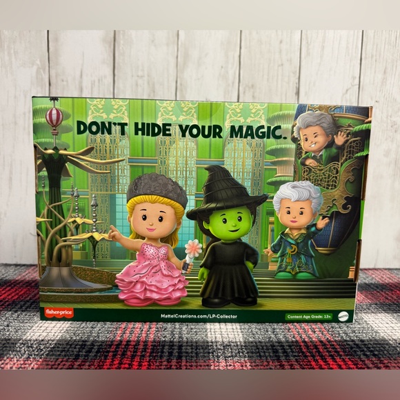 Fisher-Price Wicked Movie Little People Collector Set NIB NWT - Picture 5 of 6